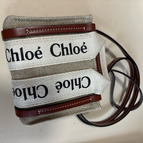 CHLOE Woody Nano Tote Bag