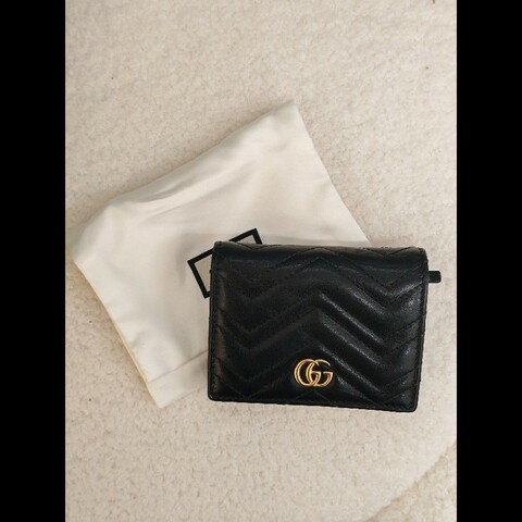 Gucci short wallet black