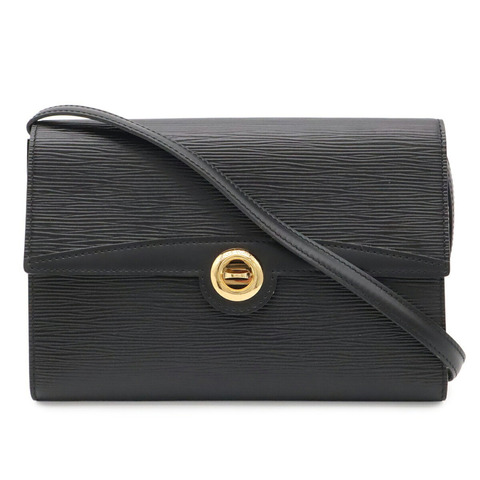 LOUIS VUITTON 路易威登 Epi Arche 單肩包 手拿包 黑色 黑色 M52572