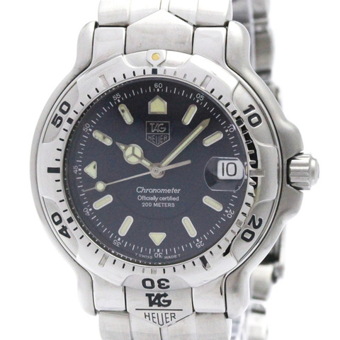 TAG HEUER 6000 天文台認證精鋼自動男士腕錶 WH5113 拋光