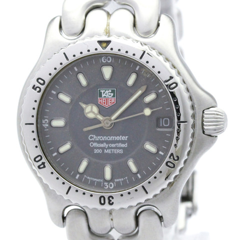 TAG HEUER 豪雅 Sel Chronometer 200公尺自動男士腕錶 S89.213 拋光