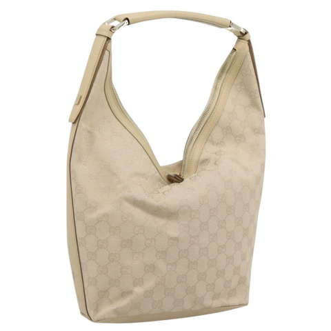 GUCCI GG帆布手提包 米色 金色色調 73885 正品 gh2261A