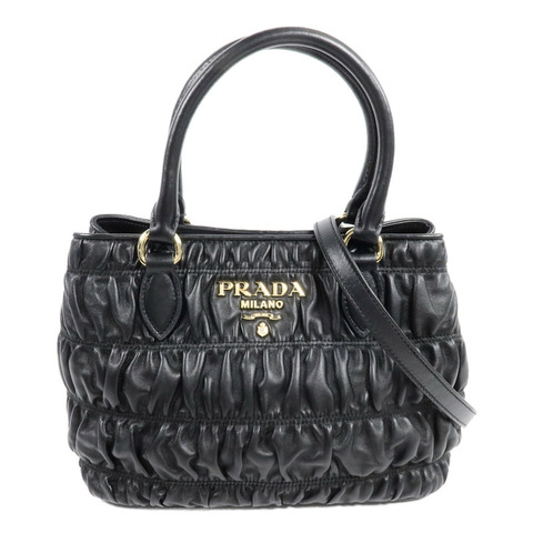 PRADA 羊皮皮革2 Way Shoulder Bag手挽肩背兩用袋