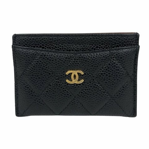 CHANEL CC 荔枝皮 卡包