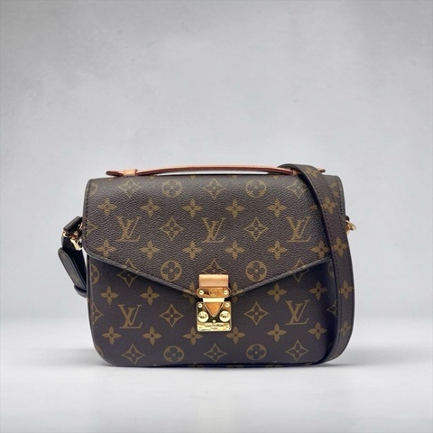 莉亞精品♡ LV M44875 老花郵差包二手