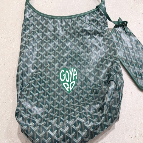 Goyard Hobo 綠色愛心款