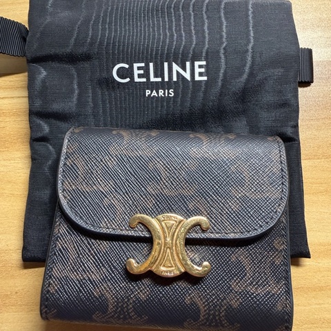 CELINE 老花錢包