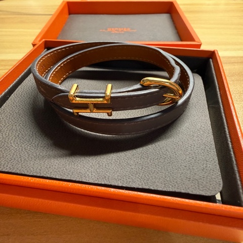 Hermes 皮革手鍊