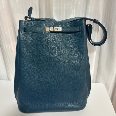 HERMES 愛馬仕 SO Kelly 26兩種拼色 98新