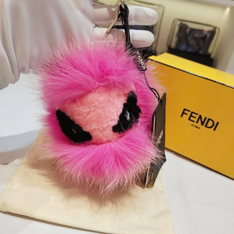 Fendi 芬迪小怪獸 粉色Key Chain掛件、吊飾