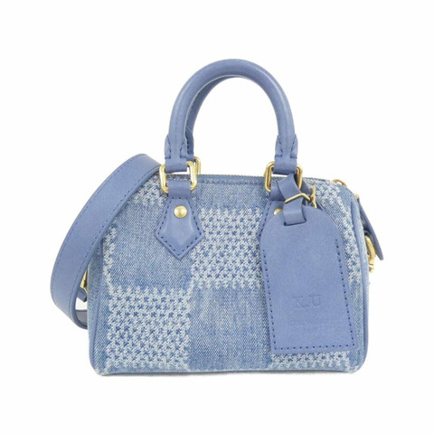 路易威登 Damier Denim 3D Speedy Bandoulière 18 公分 N00208 手提包
