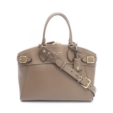 路易威登 Vendome MM 2WAY 手提包 M22927 Taurillon Clemence 皮革 Taurillon Clemence 皮革 灰色 二手 女