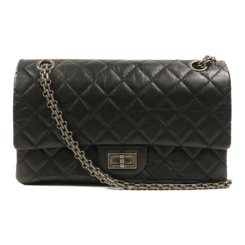 CHANEL 牛皮皮革2.55 Small鏈帶肩背袋