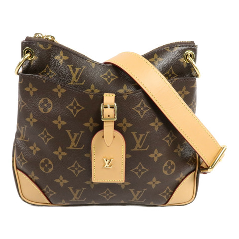 LOUIS VUITTON Monogram Odeon PM金扣肩背袋