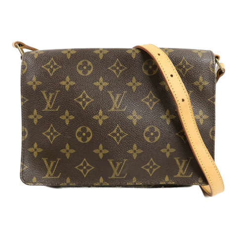 LOUIS VUITTON Monogram Musette Tango Short金扣肩背袋