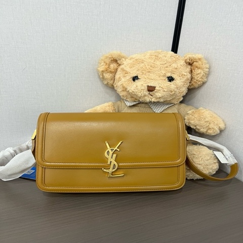 YSL/聖羅蘭 中號姜黃色豆腐包