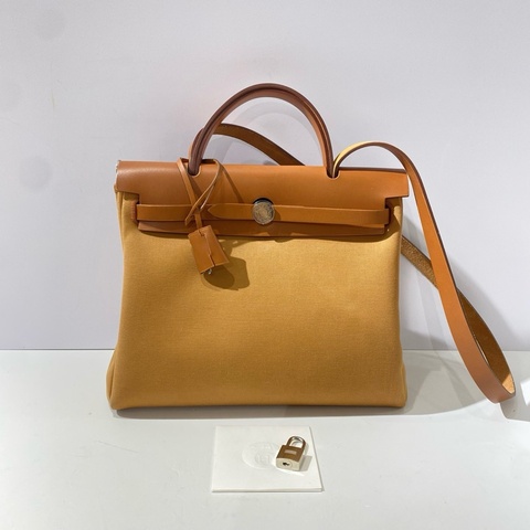 愛馬仕 Hermes herbag31 焦糖