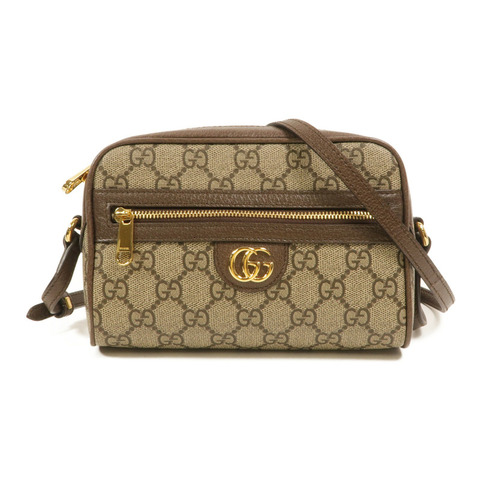 GUCCI 塗層帆布Ophidia肩背袋
