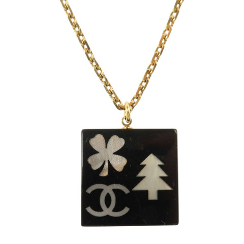 CHANEL PVC/金屬Necklace項鏈