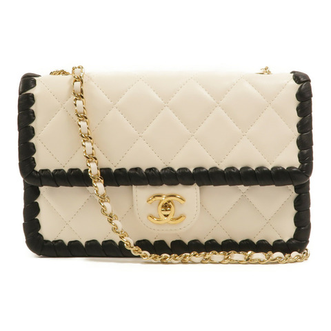 CHANEL 羊皮皮革Wallet On Chain鏈帶肩背袋