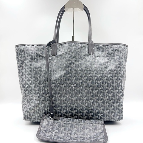 Goyard 戈雅灰色tote子母包小號 25年 附件：子袋 尺寸：33*27cm