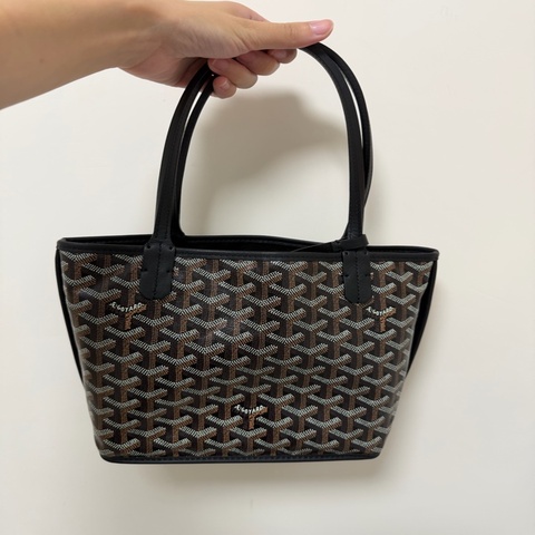 Goyard mini tote 黑色