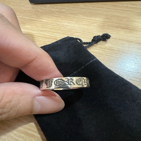 chrome hearts forever ring 克羅心永恆戒指