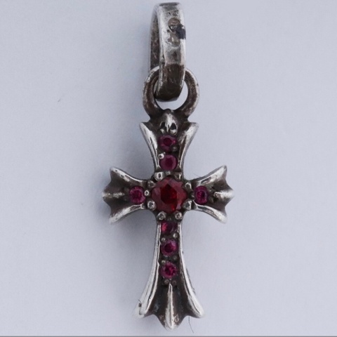 Chrome hearts Ruby baby fat 銀紅寶石