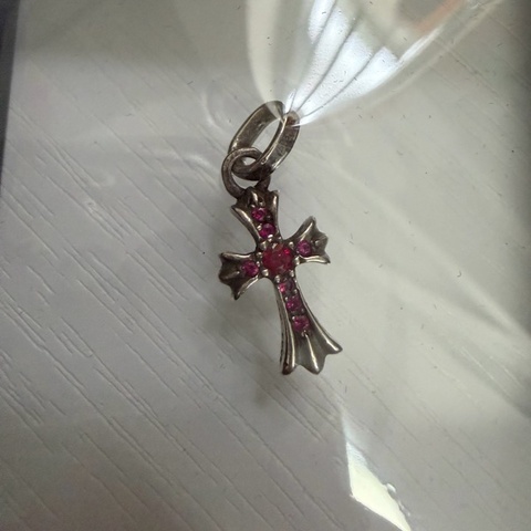 Chrome hearts Ruby baby fat 銀紅寶石