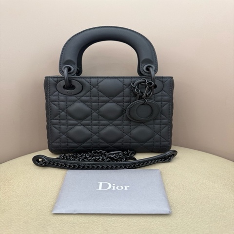 Dior 迪奧 so black磨砂黑三格戴妃