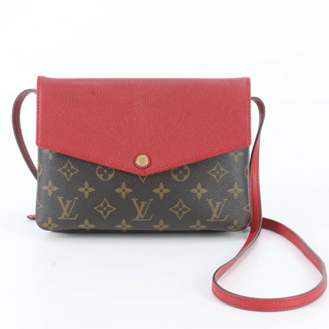 路易威登 Monogram Twice M50184 女士皮革單肩斜背包
