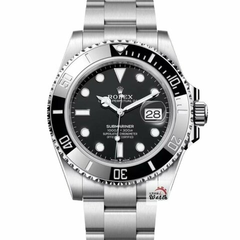 【大眾名錶】ROLEX勞力士126610LN 潛航者 2023/01全配件 新款陶瓷圈 黑水鬼 錶扣原廠膠膜 B1500