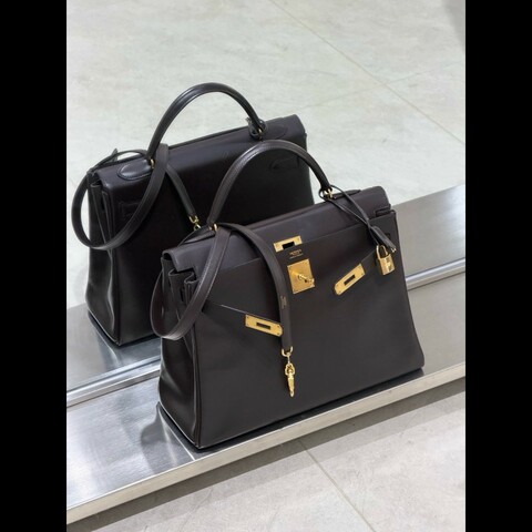 Hermes Kelly 32 烏木色