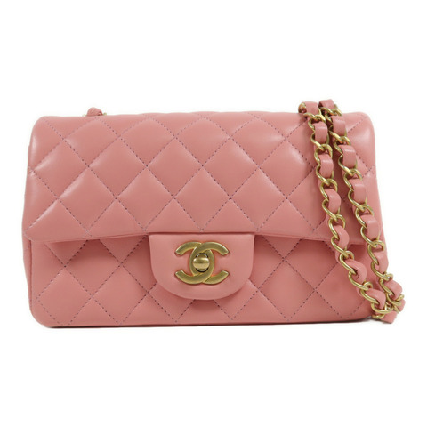 CHANEL 羊皮皮革Classic 20鏈帶肩背袋