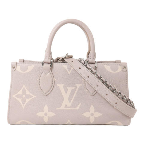 LOUIS VUITTON Monogram Empreinte On The Go East West鏈帶手挽肩背兩用袋