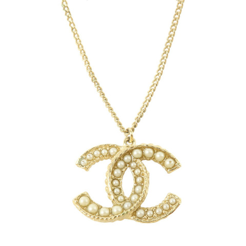 CHANEL PVC/金屬Necklace項鏈