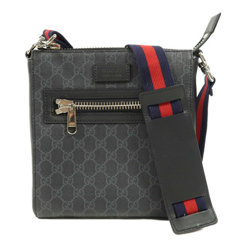 GUCCI 塗層帆布Small Messenger Bag肩背袋
