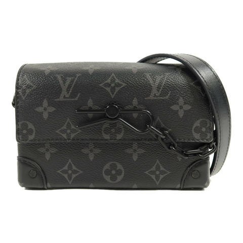 LOUIS VUITTON Monogram Eclipse Steamer Wearable Wallet肩背袋