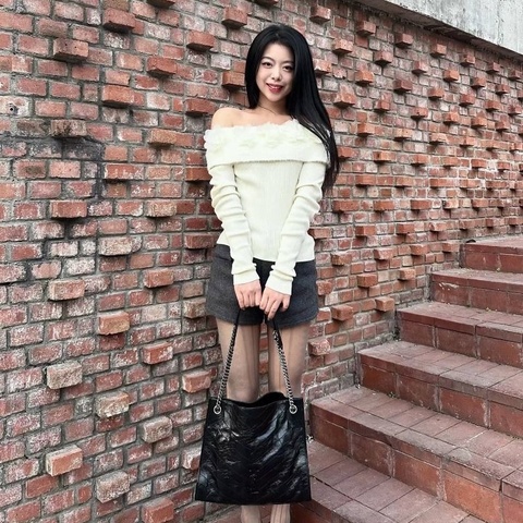 YSL 黑銀niki shopping油蠟皮 中號手提托特包 33*26*10 9新 配件塵袋