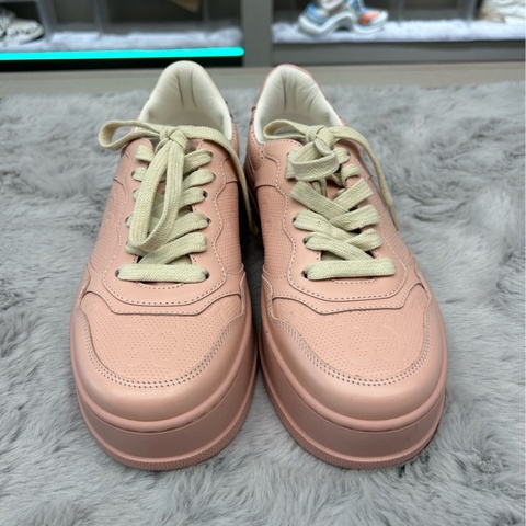 Gucci/古馳 經典爆款粉色餅乾鞋 36.5碼