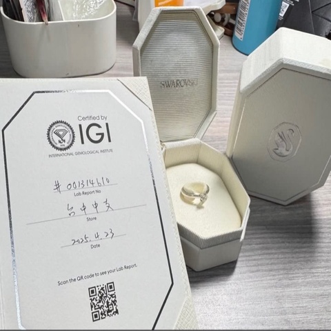 施華洛世奇0.25分鑽戒