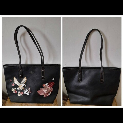 Coach 絕版商品 防刮材質包身 幾乎全新 微倉庫折舊 手提 肩背包 請看商品敘述