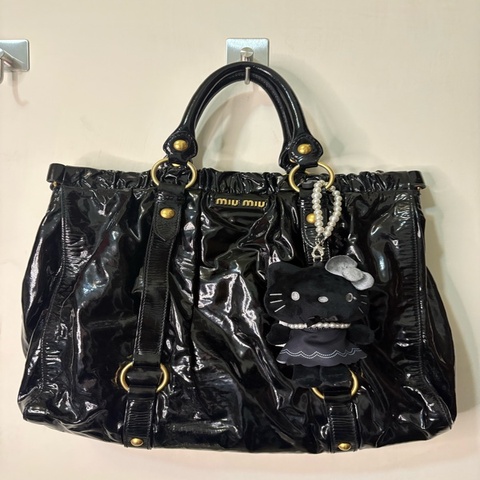 Miumiu 肩背側背大托特垃圾袋