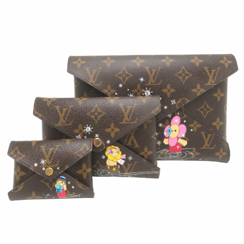 路易威登 Pochette Kirigami 女士手拿包 M82655（已停產）Monogram Vivienne Brown