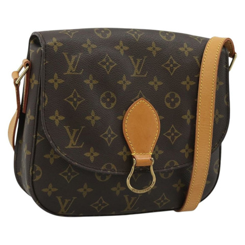 路易威登 Monogram Saint Cloud GM 肩背包 M51242 LV Auth ep15315A