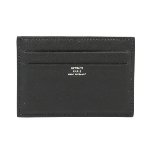 HERMES 愛馬仕 Citizen Twill card holder 卡夾 名片夾 黑色 swift牛皮 B刻