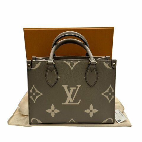 【美收精品】Louis Vuitton OnTheGo PM托特包 C-826【隔月月中將轉賣至日本 上架期限30天】