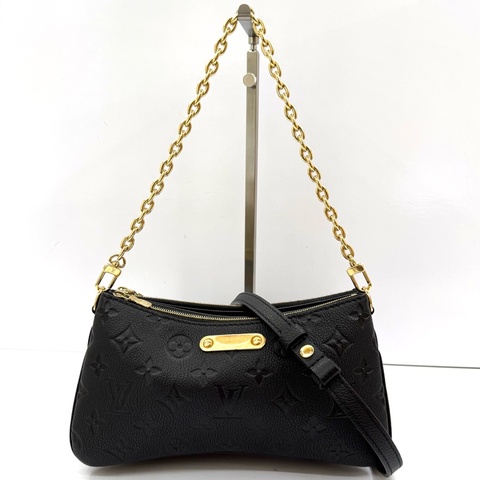 LOUIS VUITTON 路易威登 黑色 Liv Pochette 肩背斜背包 M83301 RFID