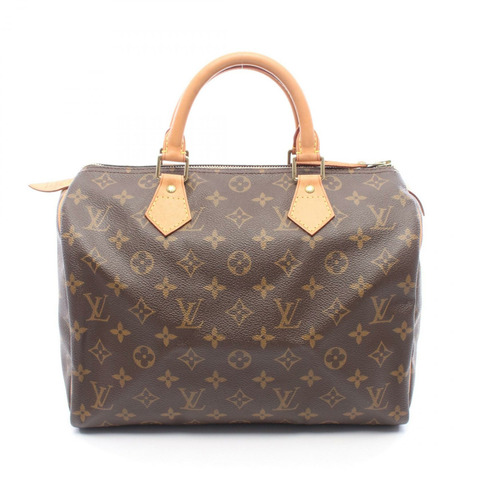 路易威登 Speedy 30 手提包 M41526 Monogram 皮革棕色二手女士