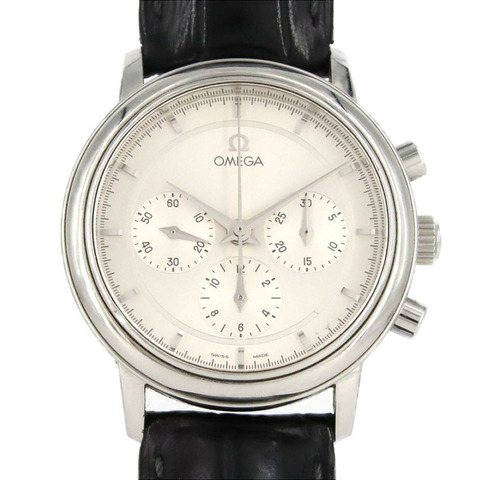 歐米茄碟飛系列 Prestige Chrono 4840.31 不鏽鋼腕錶，手動上鍊
